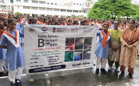सफाई अपनाओ, बीमारी भगाओ" अभियान संपन्न — स्वच्छता के प्रति जागरूकता का संदेश घर-घर तक पहुंचा
