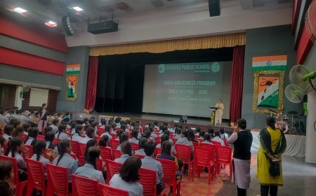महिला कल्याण विभाग द्वारा जैसीस पब्लिक स्कूल रुद्रपुर जिला- ऊधम सिंह नगर में जागरूकता अभियान चलाया गया