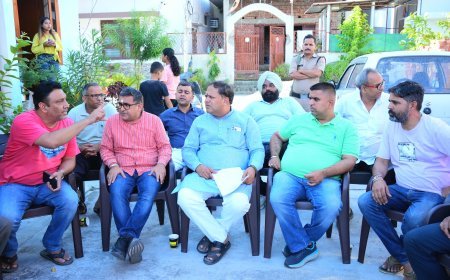 lश्री श्याम होम्स कालोनी के पीड़ित परिवारों के साथ नहीं होगा अन्याय: विकास शर्मा