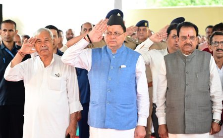 सीएम धामी ने खटीमा गोलीकांड के शहीदों को दी श्रद्धांजलि*