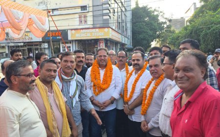 जनभावनाओं का सम्मान ही मेरा संकल्पः विकास शर्मा