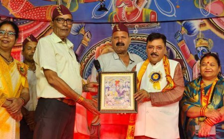 शांतिपुरी रामलीला के छठे दिन का भव्य मंचन, पूर्व विधायक राजेश शुक्ला ने किया शुभारंभ