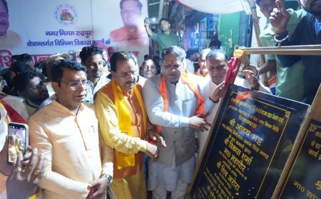 ट्रांजिट कैम्प क्षेत्र को नगर निगम ने दी सड़क की सौगात