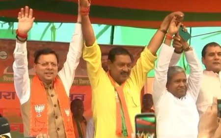 स्टार प्रचारक मुख्यमंत्री पुष्कर सिंह धामी का बिहार में धुआंधार प्रचार अभियान*