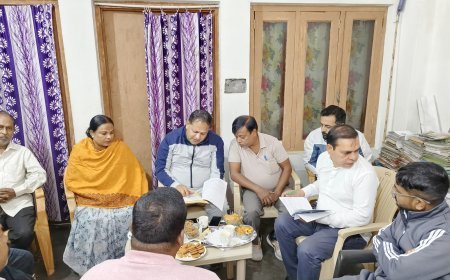 स्वच्छ रुद्रपुर, स्वस्थ रुद्रपुर के संकल्प के साथ महापौर विकास शर्मा ने की चाय पर चर्चा