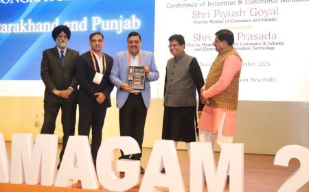 व्यवसाय सुधार कार्य योजना (BRAP) 2024 में उत्तराखण्ड को पाँच प्रमुख सुधार श्रेणियों में ‘टॉप अचीवर्स’ पुरस्कार*