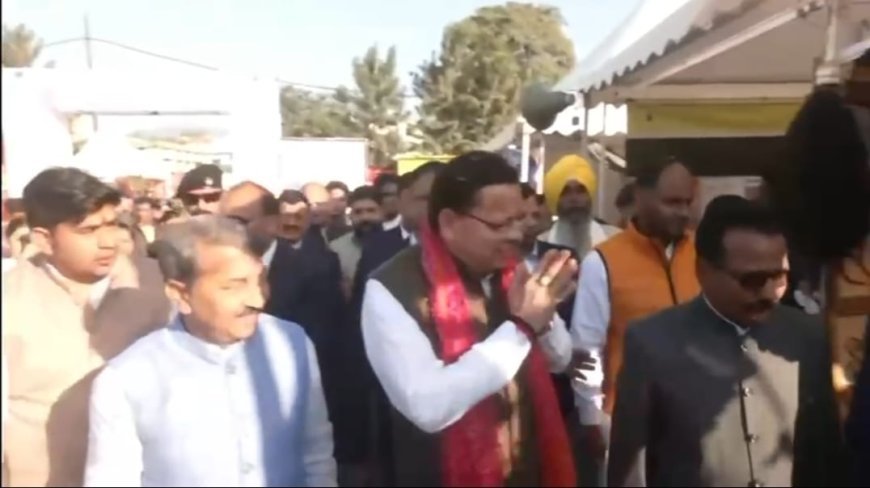 *हल्द्वानी, नैनीताल में अन्तर्राष्ट्रीय सहकारिता वर्ष-2025 के उपलक्ष्य में आयोजित सहकारिता मेला में शामिल हुए सीएम धामी*