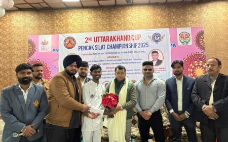 *विधायक शिव अरोरा ने द्वितीय उत्तराखंड कप पेंचक सिलॉट चेम्पियनशिप 2025 का किया शुभारम्भ*