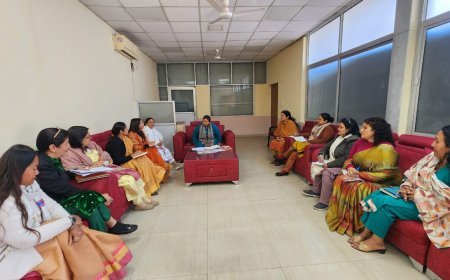 भाजपा महिला मोर्चा ने चुनावी दृष्टि से  कार्यक्रमों का रोड मैप बनाना किया शुरू!*