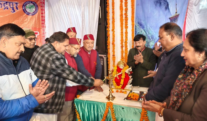 लोक संस्कृति का संरक्षण सभी की जिम्मेवारीः विकास शर्मा