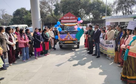विधायक शिव अरोरा ने विकास भवन से बाल विवाह मुक्त जनजागरूकता रथ को हरी झंडी दिखाकर किया रवाना*