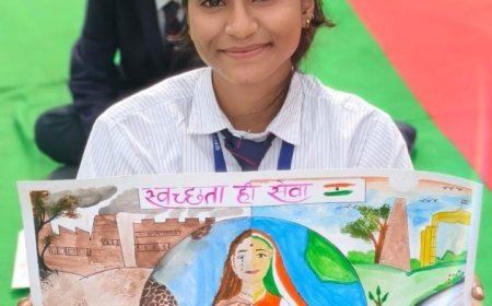 सरस मेले में नगर निगम रुद्रपुर द्वारा भव्य स्वच्छता पेंटिंग प्रतियोगिता एवं जनजागरूकता कार्यक्रम का आयोजन*