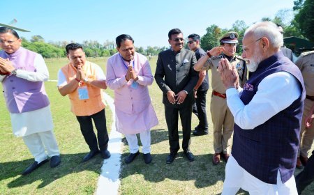 महापौर विकास शर्मा ने प्रधानमंत्री नरेंद्र मोदी से की मुलाकात