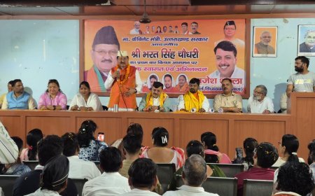 किच्छा में एम्स बनेगा विकास का मील का पत्थर: भरत चौधरी