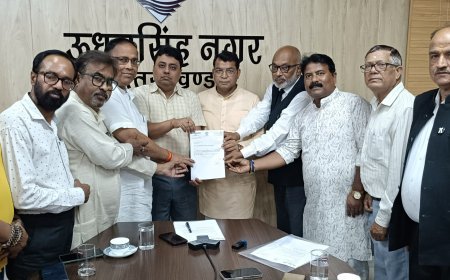 बंग भवन निर्माण हेतु जमीन हस्तांतरण  प्रक्रिया को शीघ्र अतिशीघ्र करने हेतु विधायक शिव अरोरा ने बंगाली समाज के प्रतिनिधिमंडल के साथ