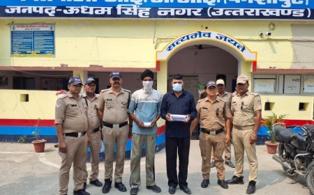 एसएसपी अजय गणपति की प्रभावी रणनीति और सशक्त पुलिसिंग का असर — फाइनेंस कर्मी बनकर हाईवे पर तमंचे के बल पर लूट करने वाले गिरोह का भंडाफोड़, 02 शातिर लुटेरे गिरफ्तार।*