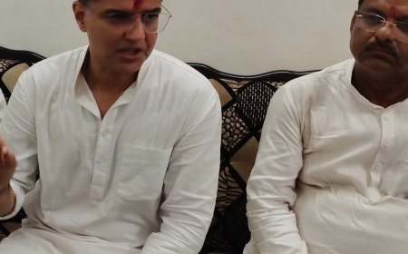 पायलट ने पूछा-'ना खाऊंगा, ना खाने दूंगा' का क्या हुआ:कहा- राम मंदिर चंदा चोरी विवाद में सिर्फ लीपापोती हो रही