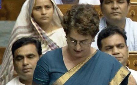 राहुल बोले-रेपिस्ट की पैरवी करने वाले को शिक्षा मंत्री बनाया:संसद में प्रियंका ने यही बात कही; रिजिजू बोले- चरित्र हनन की कोशिश, प्रियंका ने कहा- सबूत दूंगी