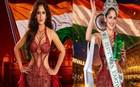 India की Bhumika Shajwani बनीं Mrs Earth Elite 2026, खूबसूरती के साथ समाज सेवा के जज्बे से रचा नया इतिहास