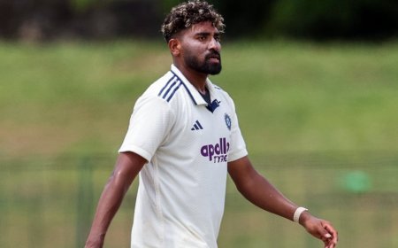 मोहम्मद सिराज ने Sri Lanka दौरे पर गति घटने का कारण बताया, लंबे Break से बिगड़ी लय