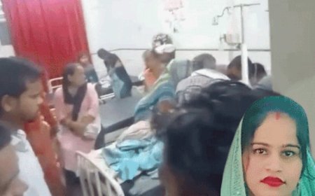 पानीपत के सिविल अस्पताल में प्रसूता की मौत:दर्द से कहराती रही, सांस लेने में दिक्कत; 15 बार नर्सिंग स्टाफ को बुलाने गया परिवार