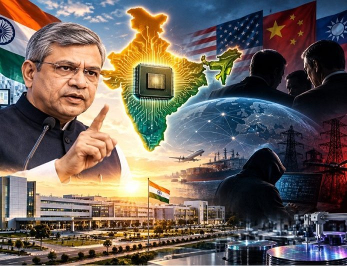 India की Chip Power से घबरा गईं वैश्विक ताकतें! Ashwini Vaishnaw ने जो खुलासा किया है वो आपको हैरान कर देगा